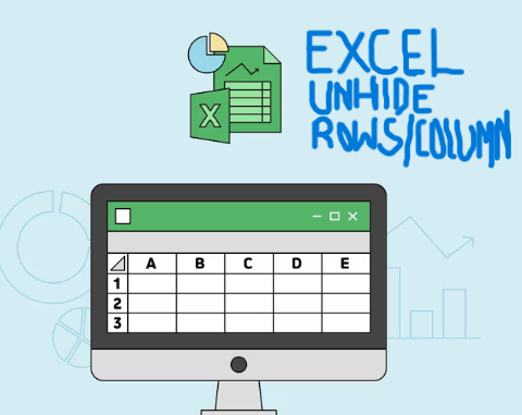 How to Unhide the First Column or Row in an Excel Sheet